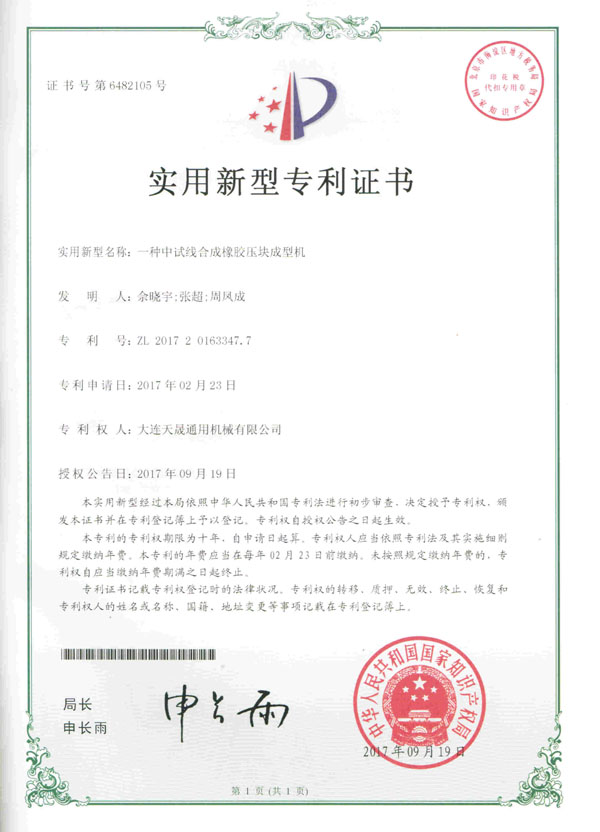 中試線合成壓塊成型機